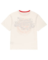Boredom Kills Boredom Institute Tee Dirty White/Red