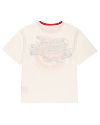Boredom Kills Boredom Institute Tee Dirty White/Red