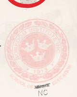 Boredom Kills Boredom Institute Tee Dirty White/Red