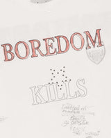 Boredom Kills Boredom Tee Cream