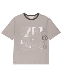 Boredom Kills Boredom Tee Grey