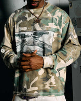 Boredom Kills Camo Trust L/S Tee
