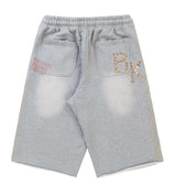 Boredom Kills Collegiate Sweat Short Grey