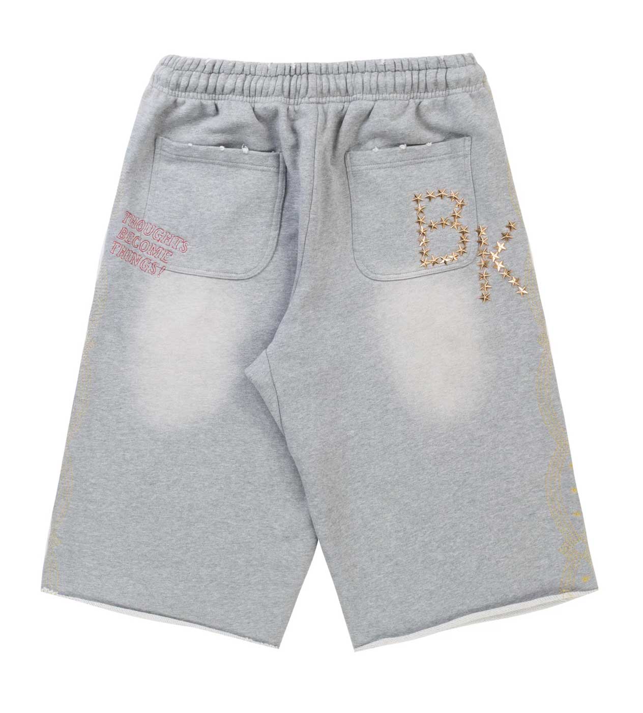 Boredom Kills Collegiate Sweat Short Grey