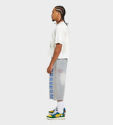 Boredom Kills Collegiate Sweat Short Grey