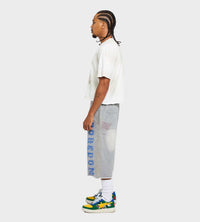 Boredom Kills Collegiate Sweat Short Grey