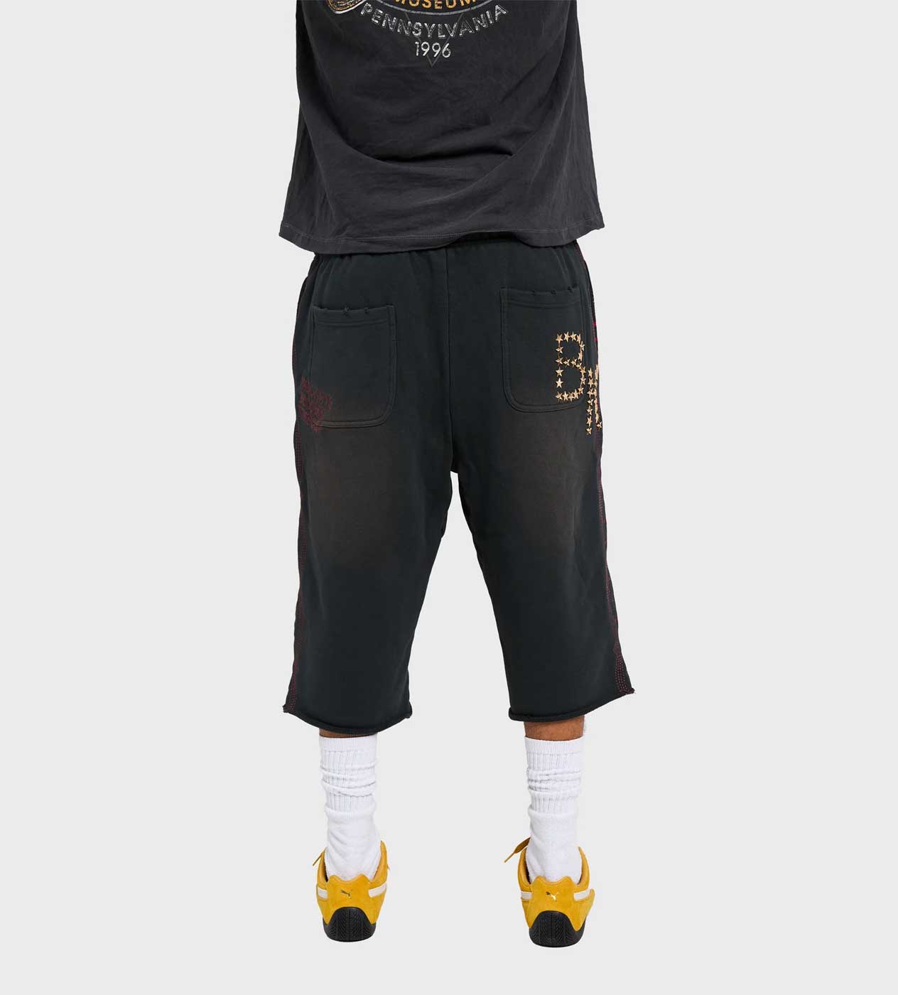 Boredom Kills Collegiate Sweat Vintage Black