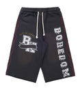 Boredom Kills Collegiate Sweatshorts Vintage Black