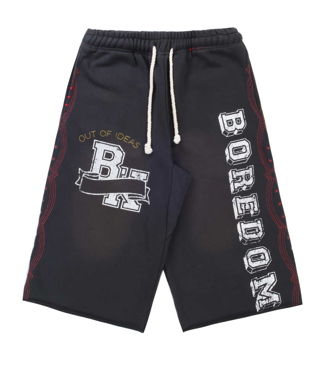 Boredom Kills Collegiate Sweat Vintage Black