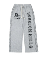 Boredom Kills Collegiate Sweats Grey/Black