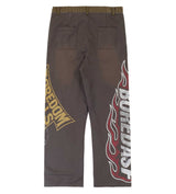 Boredom Kills Denim Sweatpants Brown