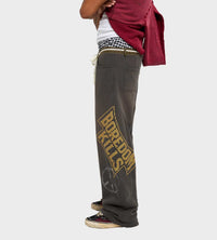 Boredom Kills Denim Sweatpants Brown