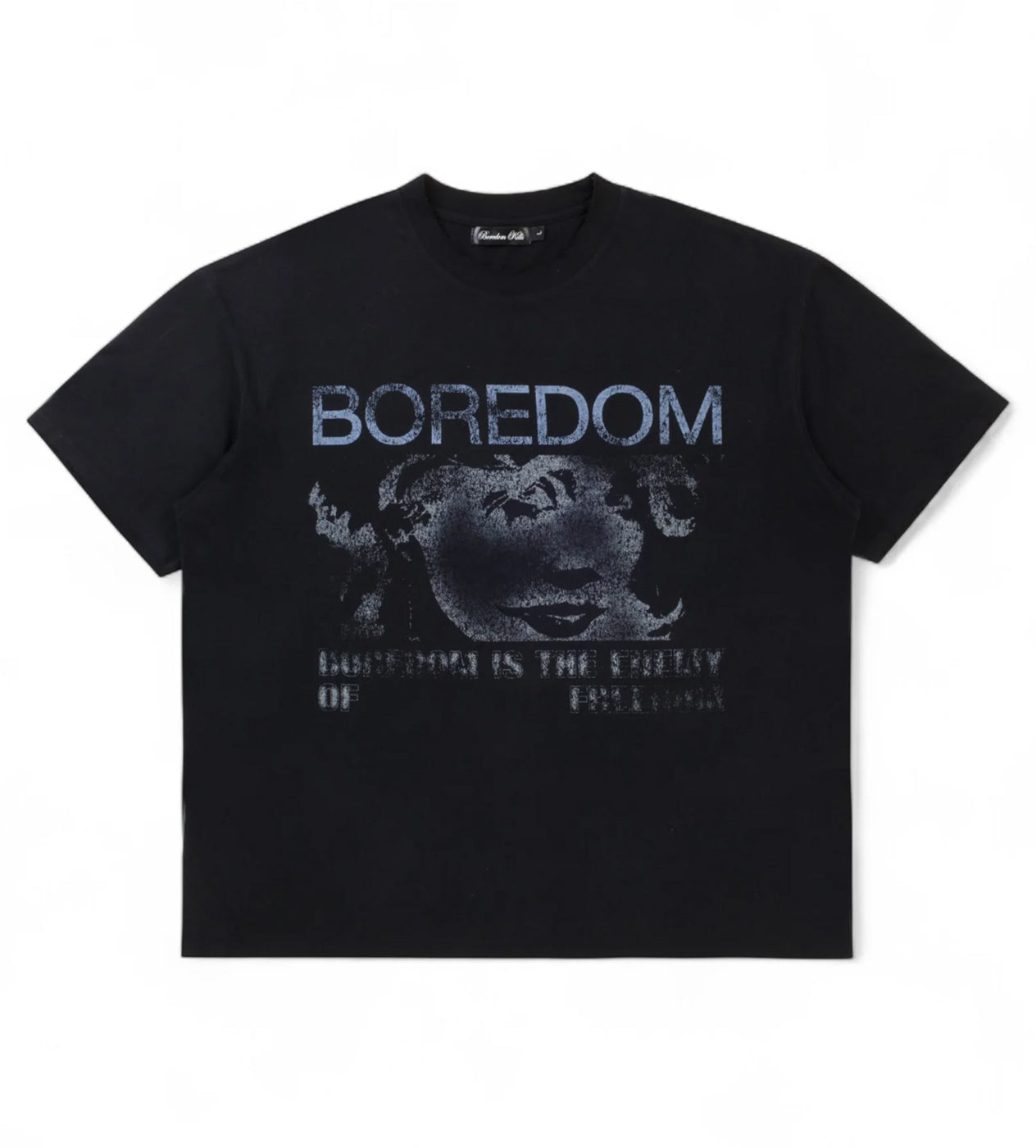 Boredom Kills Enemy of Freedom Tee Black
