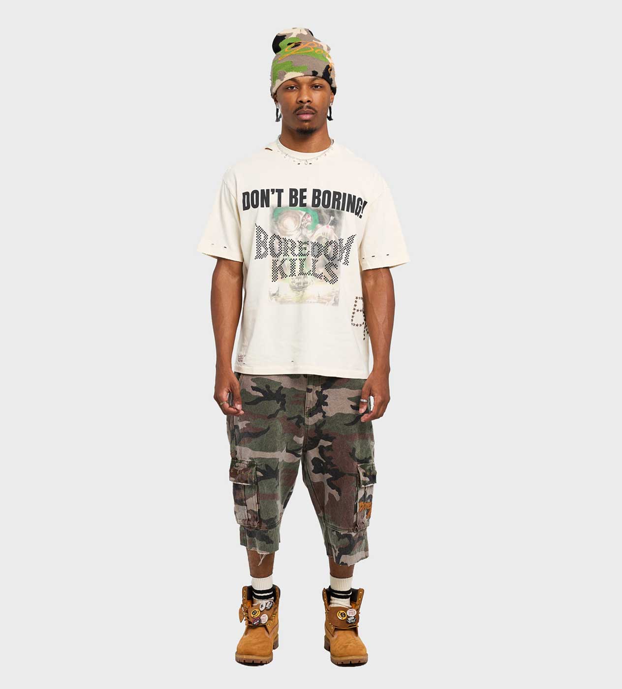 Boredom Kills Grim Tee Cream
