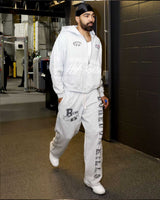 Boredom Kills High Rollers Zip Up Hoodie Grey