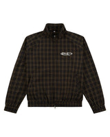 Boredom Kills Lounge Plaid Track Jacket Black