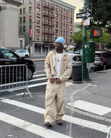 Boredom Kills Lounge Plaid Track Pants Khaki
