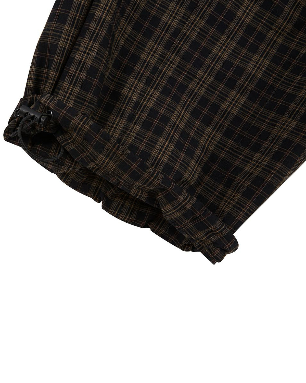 Boredom Kills Lounge Plaid Track Pants Black/Brown