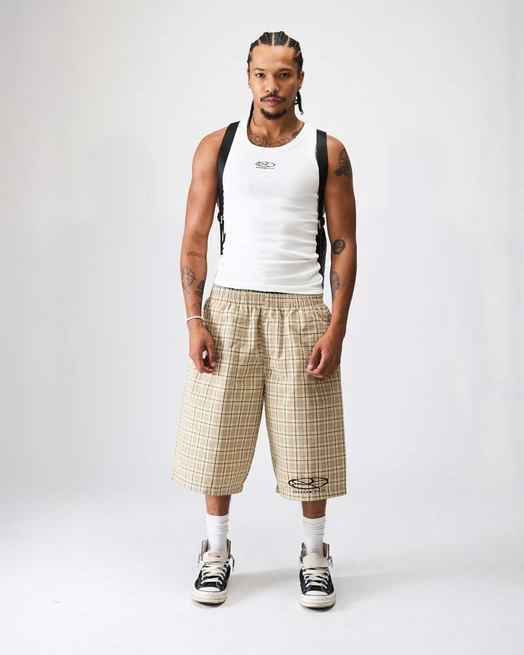 Boredom Kills Lounge Shorts Khaki