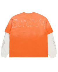 Boredom Kills Purpose Double Tee Orange