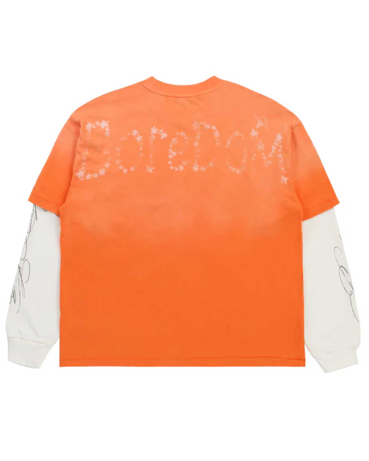 Boredom Kills Purpose Double Tee Orange
