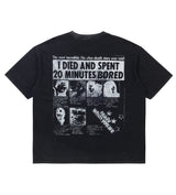 Boredom Kills Purpose Tee Black