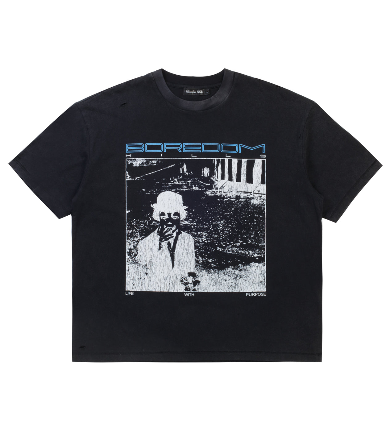 Boredom Kills Purpose Tee Black