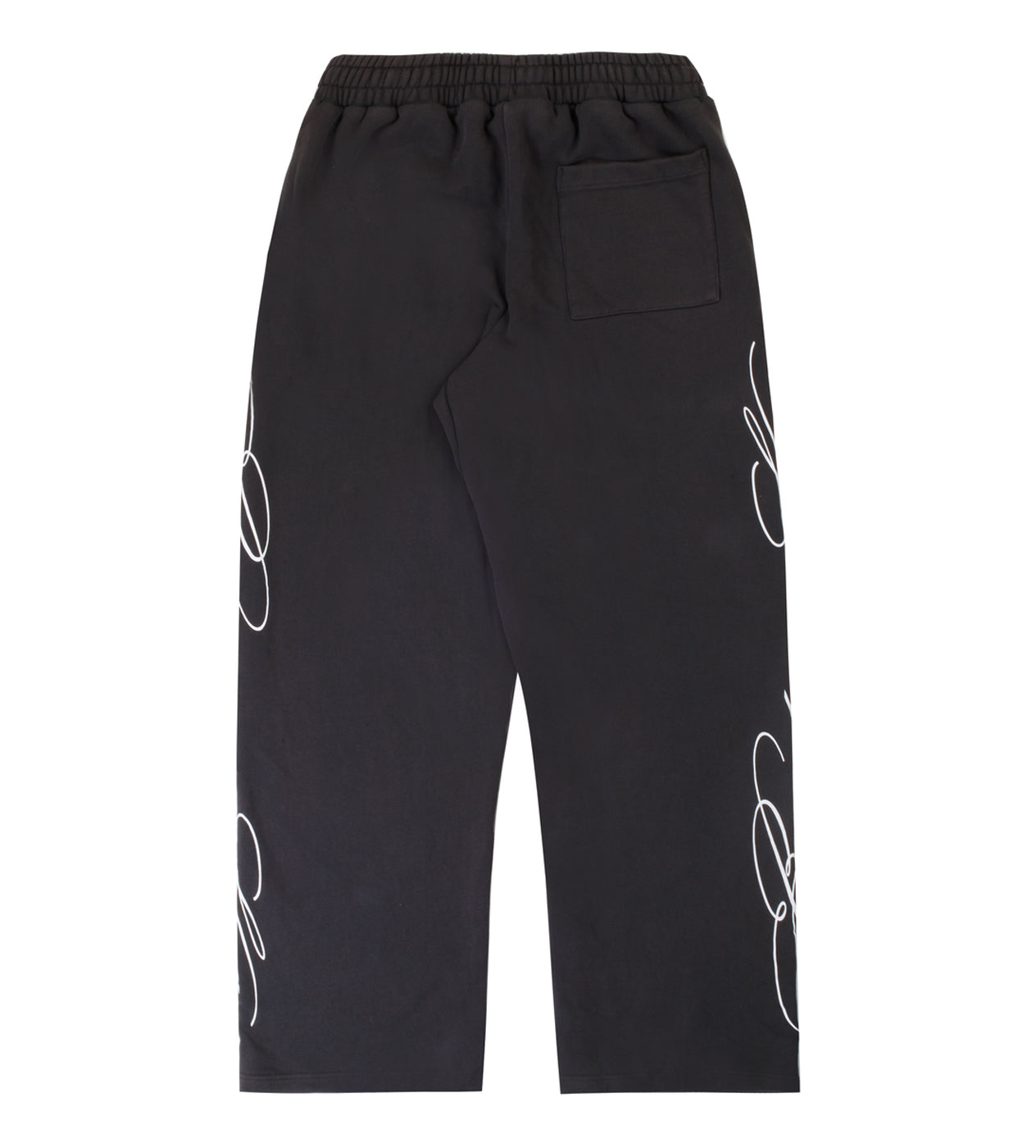 Boredom Kills Script Sweatpants Black