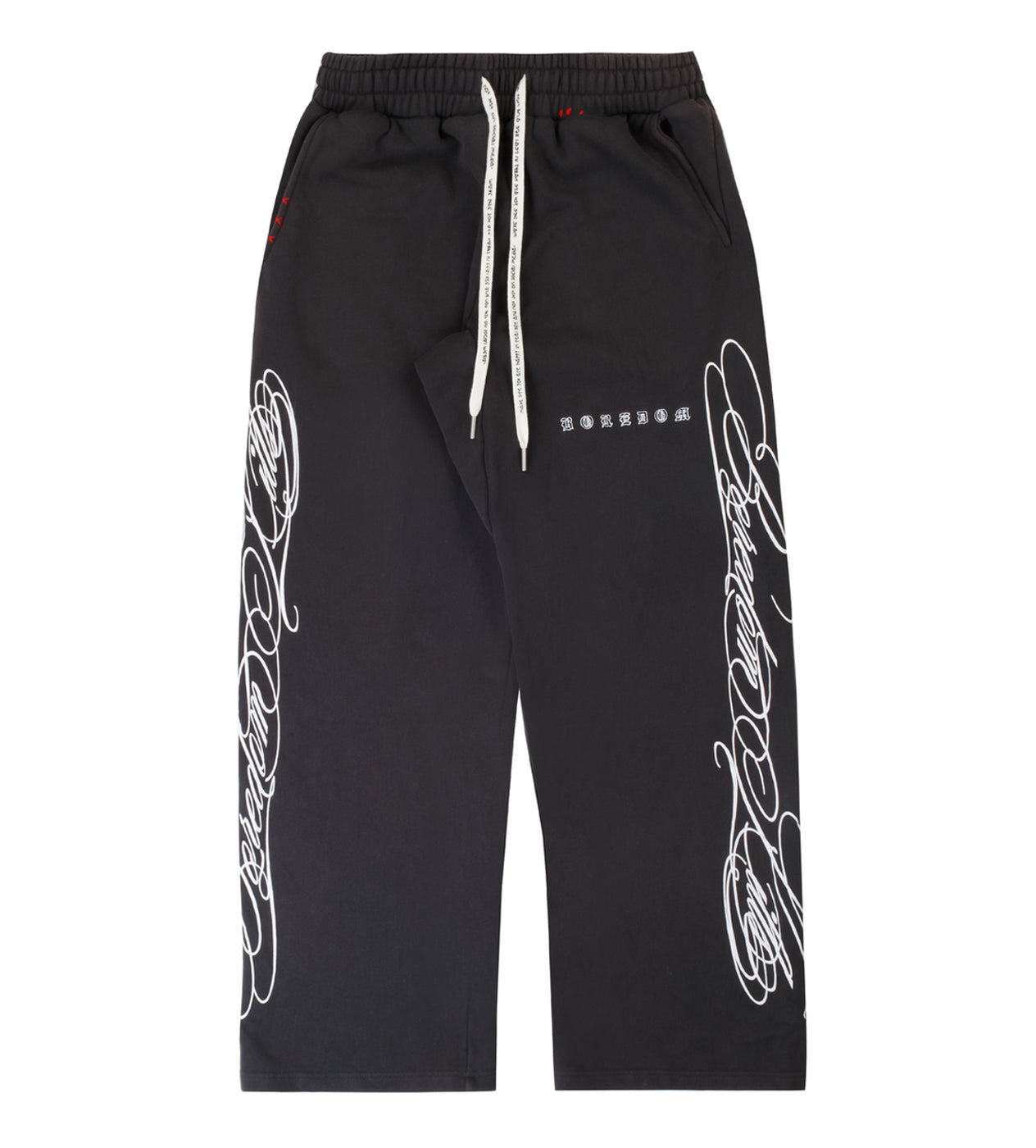 Boredom Kills Script Sweatpants Black
