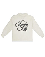 Boredom Kills Signature Mohair Polo Tee Cream