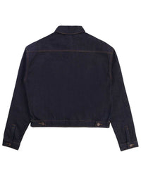 Boredom Kills Spider Pearl Denim Jacket Black