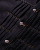 Boredom Kills Spider Pearl Denim Jacket Black