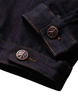 Boredom Kills Spider Pearl Denim Jacket Black