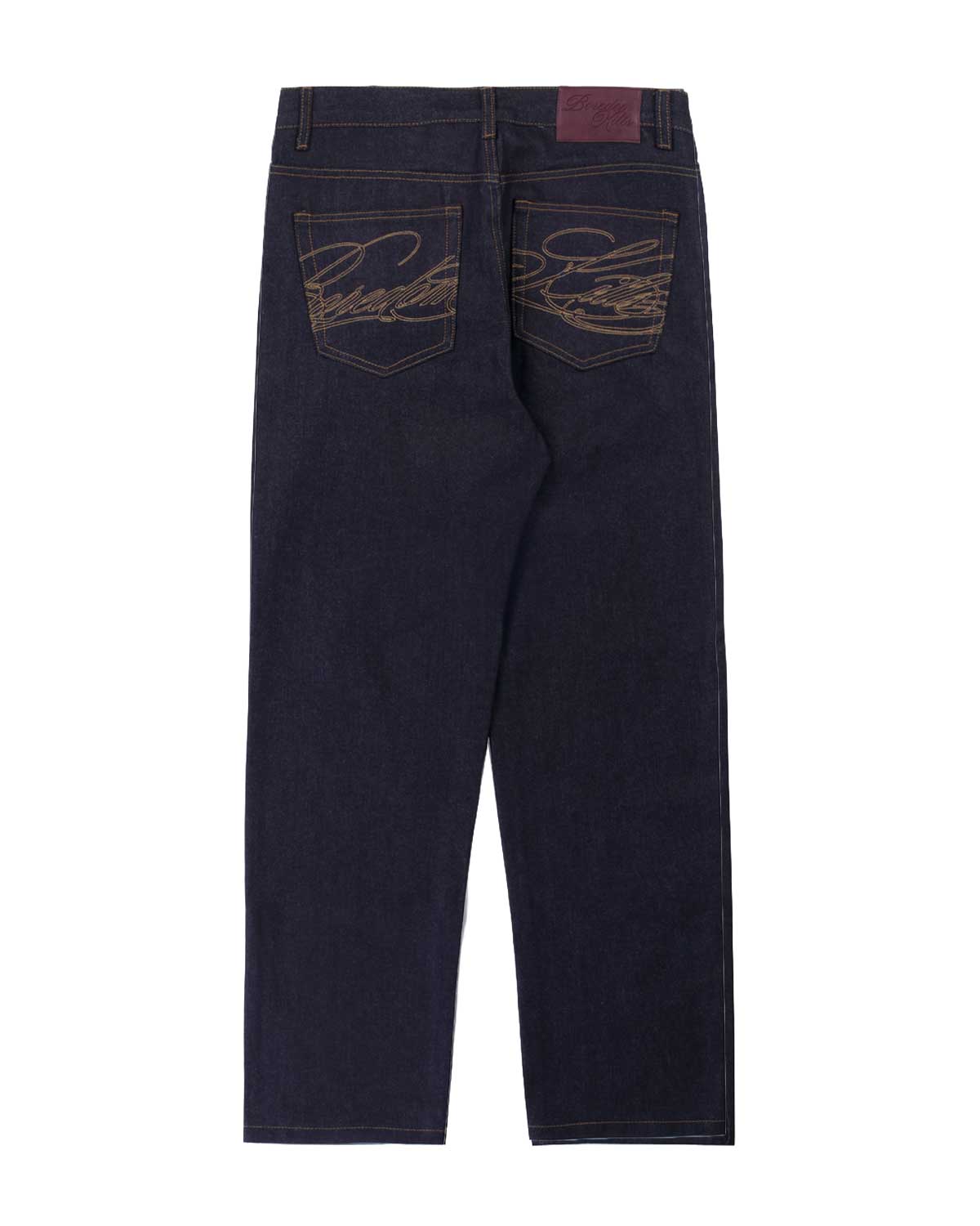 Boredom Kills Spider Pearl Denim Raw Indigo
