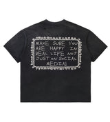 Boredom Kills Teacher Tee Black