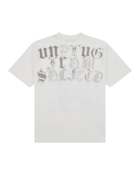 Boredom Kills Washed Up Tee White