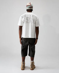 Boredom Kills Washed Up Tee White