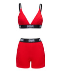 Bossi Women's Femme Short Set Red