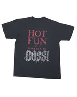Bossi Vintage Rhinestone Tee Black