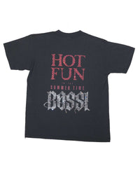 Bossi Vintage Rhinestone Tee Black