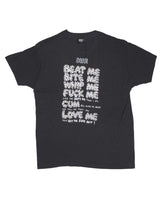 Bossi Vintage Rhinestone Tee Black
