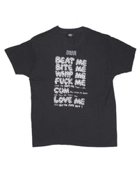 Bossi Vintage Rhinestone Tee Black