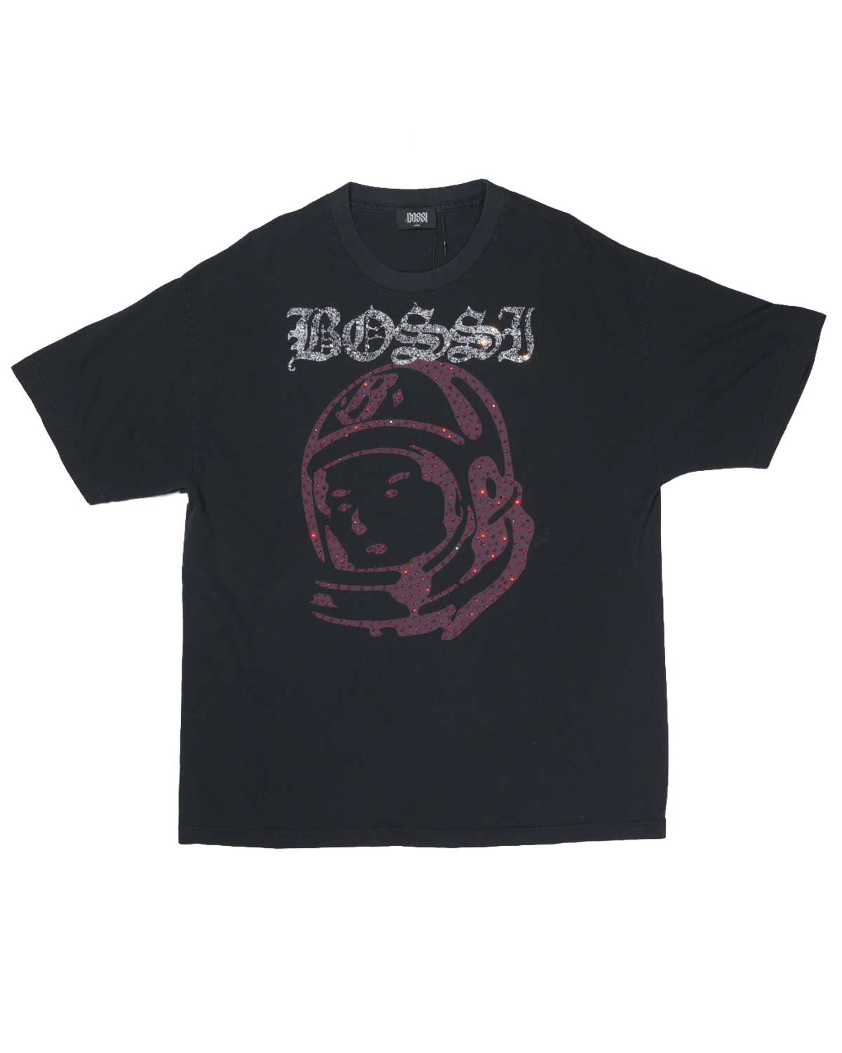 Bossi Vintage Rhinestone Billionaire Boys Club Tee Black/Red