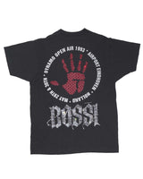 Bossi Vintage Rhinestone Tee Black