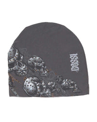 Bossi Vintage Rhinestone Beanie Grey