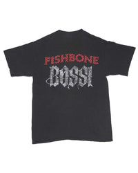 Bossi Vintage Rhinestone Tee Black