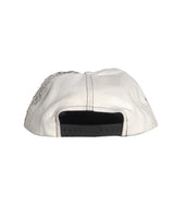 Bossi Vintage Rhinestone Snapback Hat White