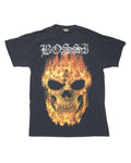 Bossi Vintage Rhinestone Tee Black/Orange