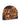 Bossi Vintage Rhinestone Flaming Skulls Beanie Black