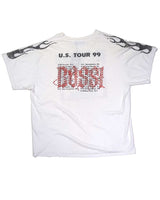 Bossi Vintage Rhinestone Tee White